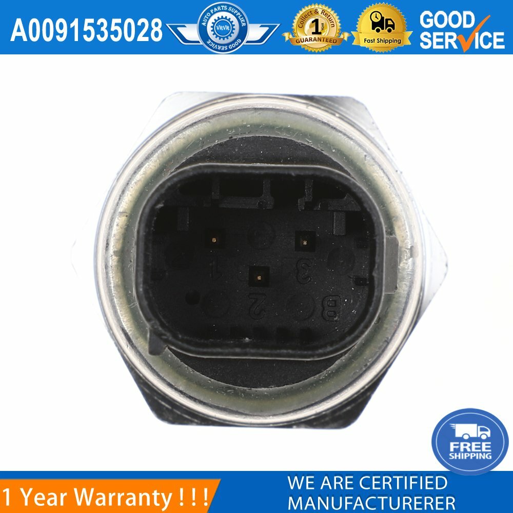 A0091535028 new exhaust back pressure sensor for Mercedes-Benz OM642 engine.