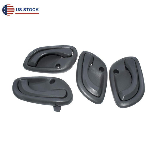 Dark Grey Interior Door Handle Kit for Chevrolet Tracker 1999-2004