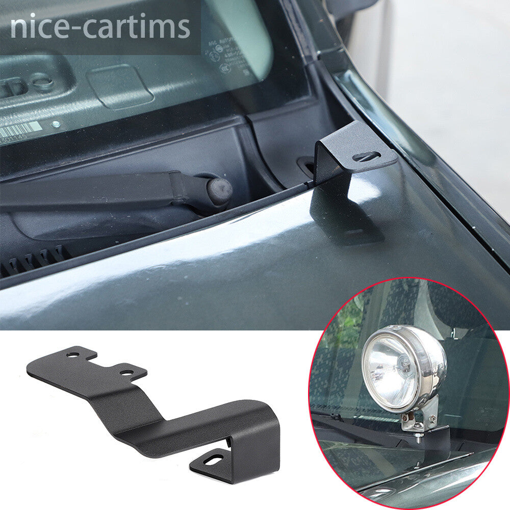 for Suzuki for Jimny 2007-17 Iron Left Side Engine Hood LED Light Lamp Bracket Mount
