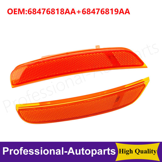 1Pair Front Left+Right Bumper Side Marker Light Lamp For 2021-2023 for Dodge Durango