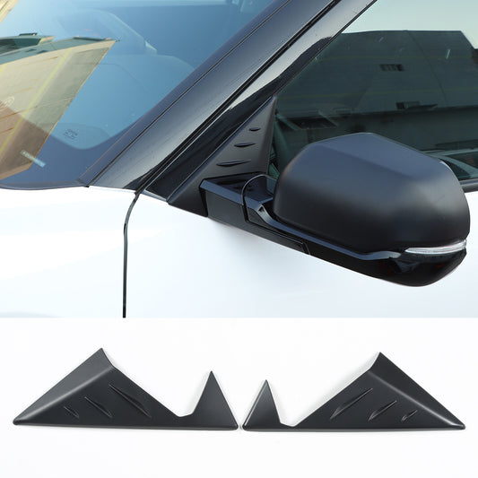 4-Piece Red ABS Door Glass Lifting Frame Cover Trim for Nissan Titan 2016-2023 USA