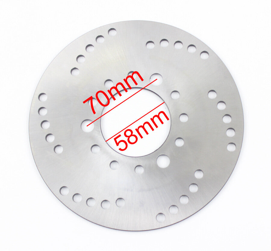 Black 180MM Stainless Steel Disc Brake Rotor for Honda Ruckus 58MM 70MM Zoomer