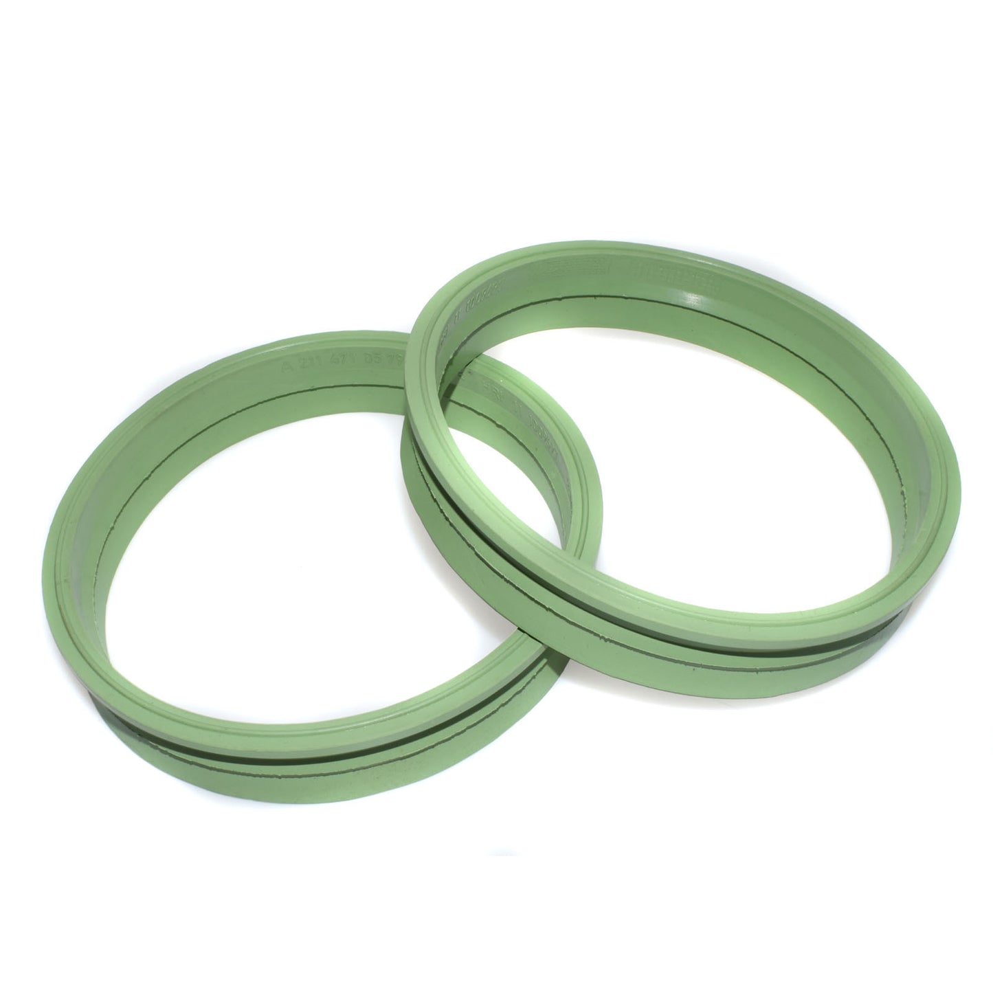 Two fuel pump sealing gaskets suitable for Mercedes-Benz C280, C230, E350, CLS550, CLK350, and CLK550.