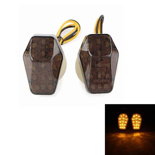 Flush Mount Turn Signal Light Lens Cover for Suzuki GSXR600 1000 SV650 Bandti