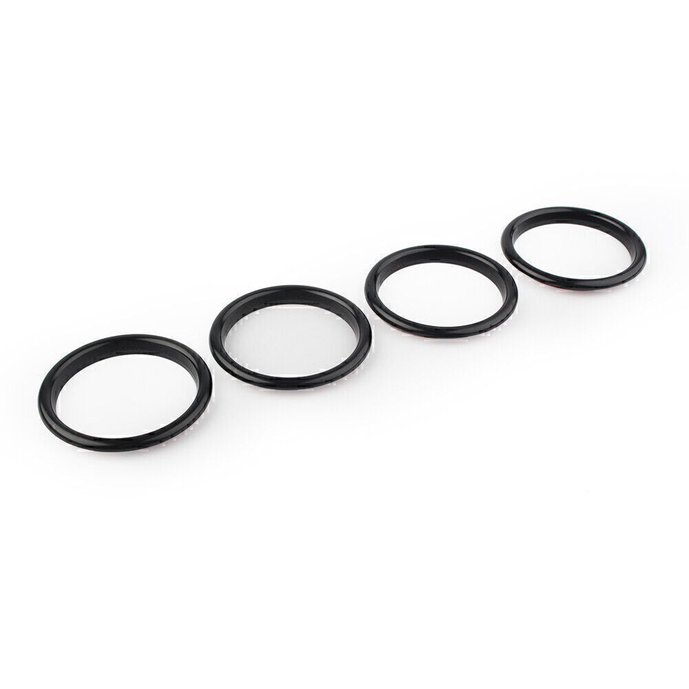 for Audi A3/S3 Q2L 8V 2012-2019 4x Car Air Vent Cover Ring Decoration Trim