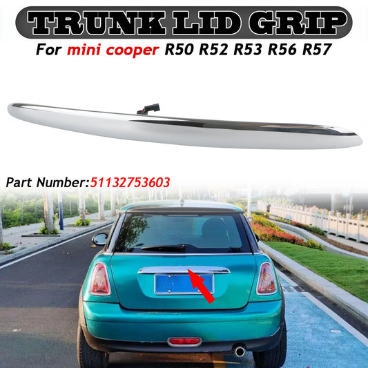 Rear trunk start handle cover suitable for Mini Cooper R55 R56 R57 R58 R59 2007-2015