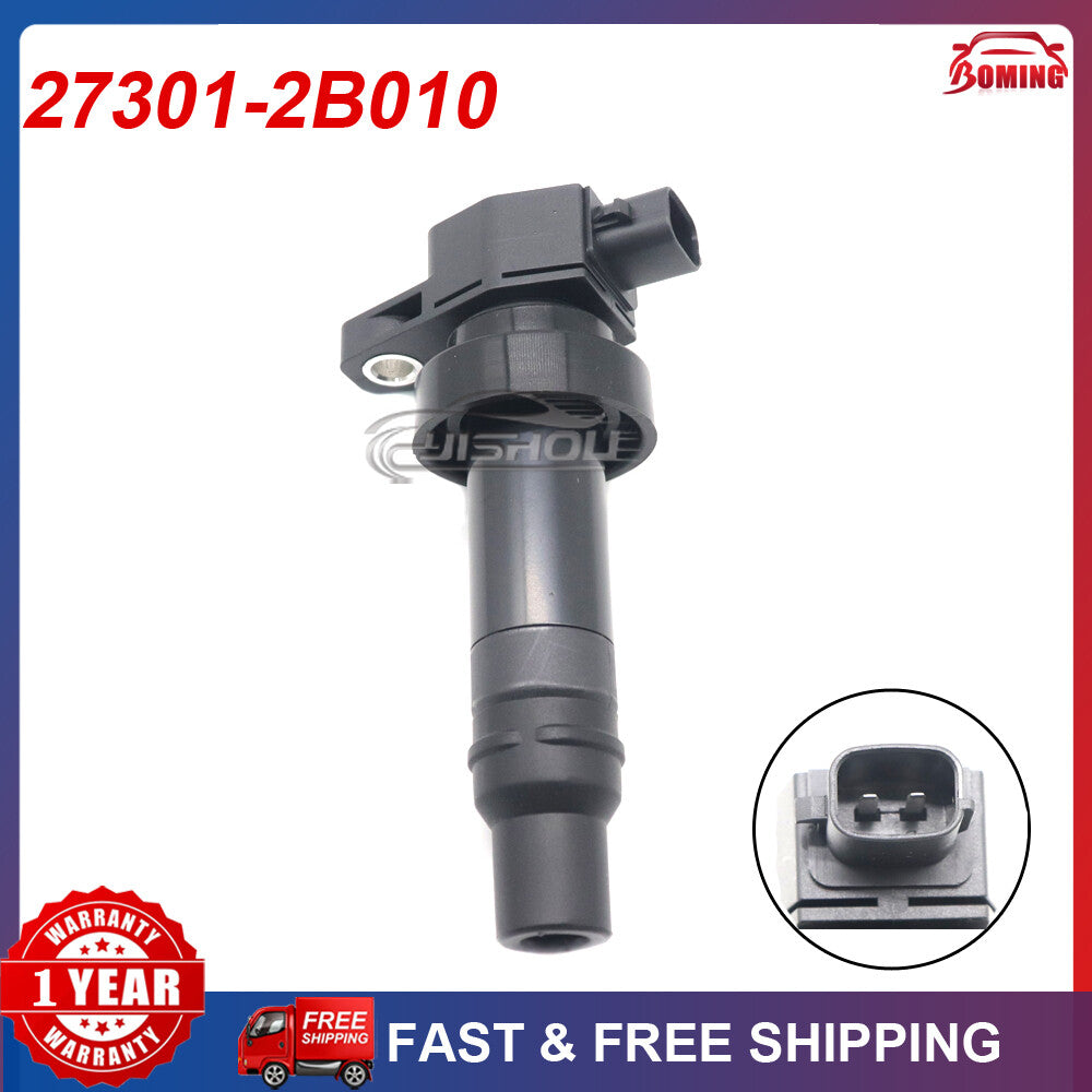 Brand new 27301-2B010 ignition coil suitable for Kia Soul 1.6L L4 and for Hyundai 2010-2011 models. (273012B010-)