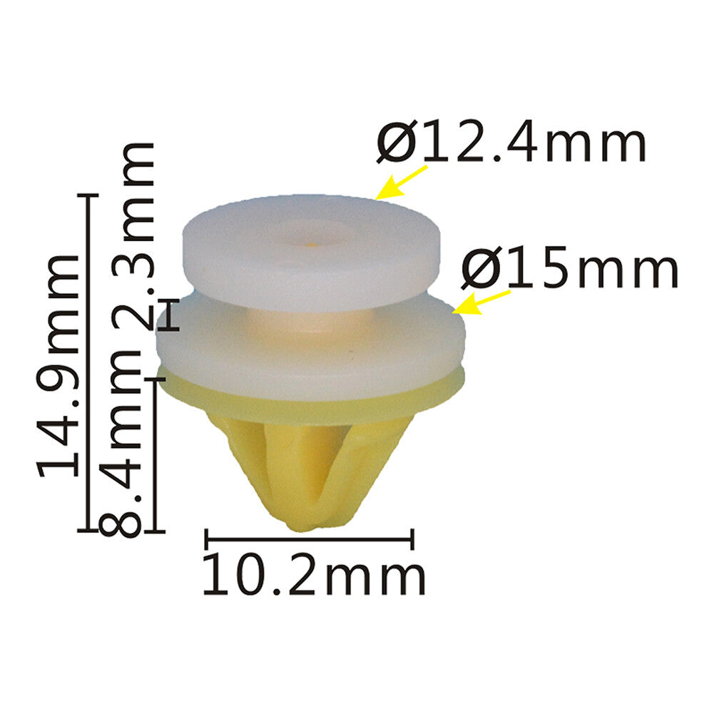 10 Car Door Moulding Wheel Arch Trim Retainer Clips for LAND ROVER