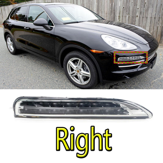 for Porsche for Cayenne 2011-2014 Front Bumper Daytime Run Light Lamp LED DRL Right