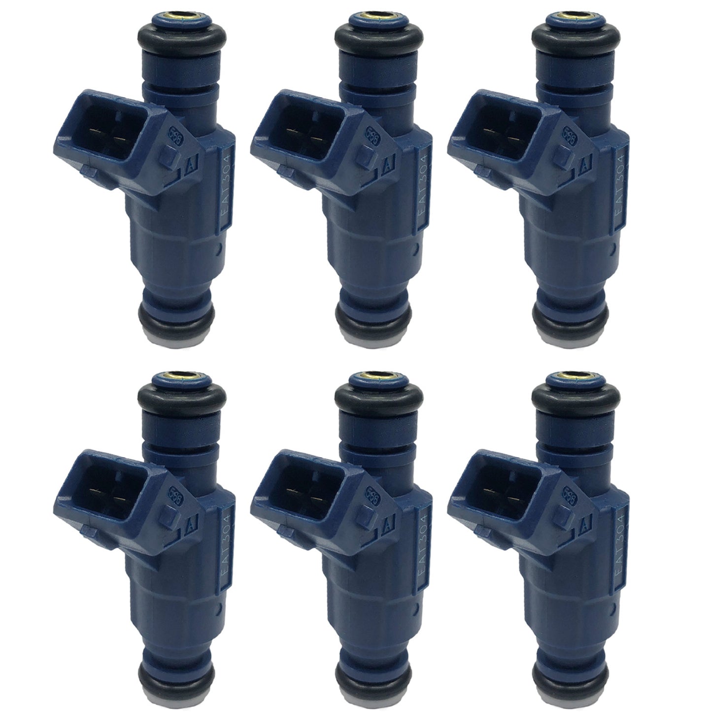 6Pcs Fuel Injector 0280156109 For 00-05 for Mercedes-Benz C240 E320 CLK320 2.6L 3.2L