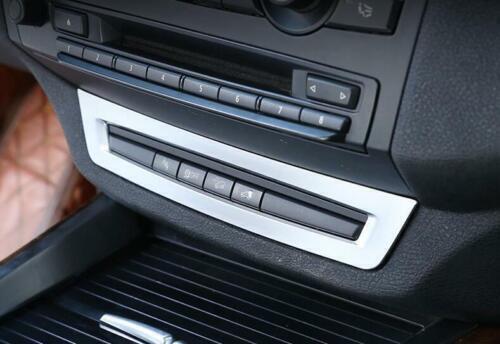 Frame Trim Driving Assistance Button for BMW X5 X6 E70 E71 2008-2013 ABS Silver