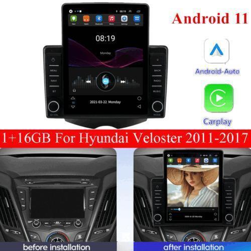 GPS Stereo Head Unit for Hyundai for Veloster 2011-2017 Build-in Carplay 9.5 Radio