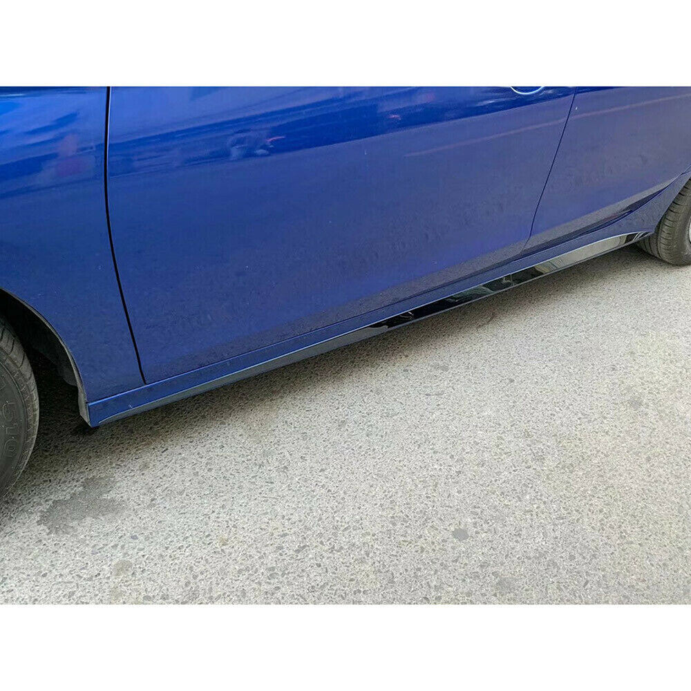 for Honda for Civic 2022-2023 gloss black Door Body Side Skirt Molding Cover Trim
