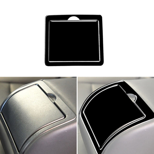 2Pcs Piano Black Rear Drain Cup Frame Cover Trim for Infiniti G37 2010-2013