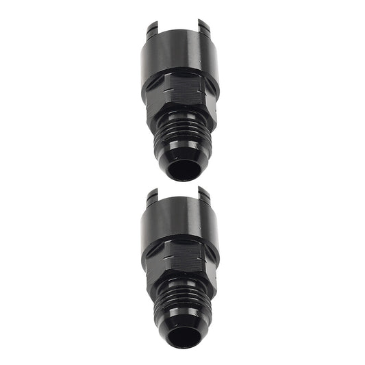 6AN Male to 5/16 Quick Disconnect EFI Fuel Rail Adapter Fitting For GM LS