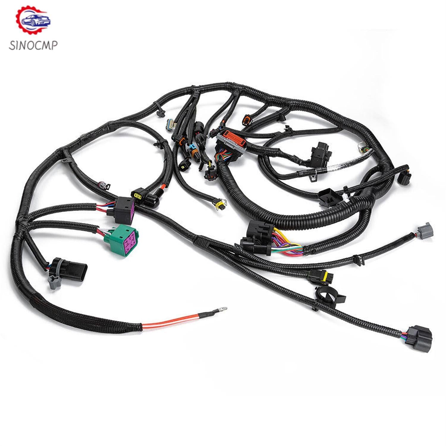 Fits for Ford Super Duty Diesel Engine Wiring Harness 6.0L 5C3Z-12B637-BA 2005-2007