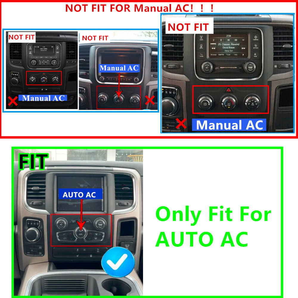 9.7 Stereo Radio GPS Wifi for Dodge for RAM 1500 2500 3500 2013-2018 Carplay 4+32GB