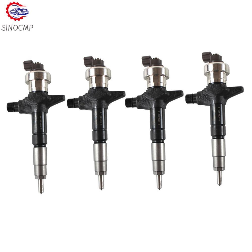 4x 4JJ1Fuel Injectors For 095000-6980 for Isuzu DMAX 8-98011604-1/5