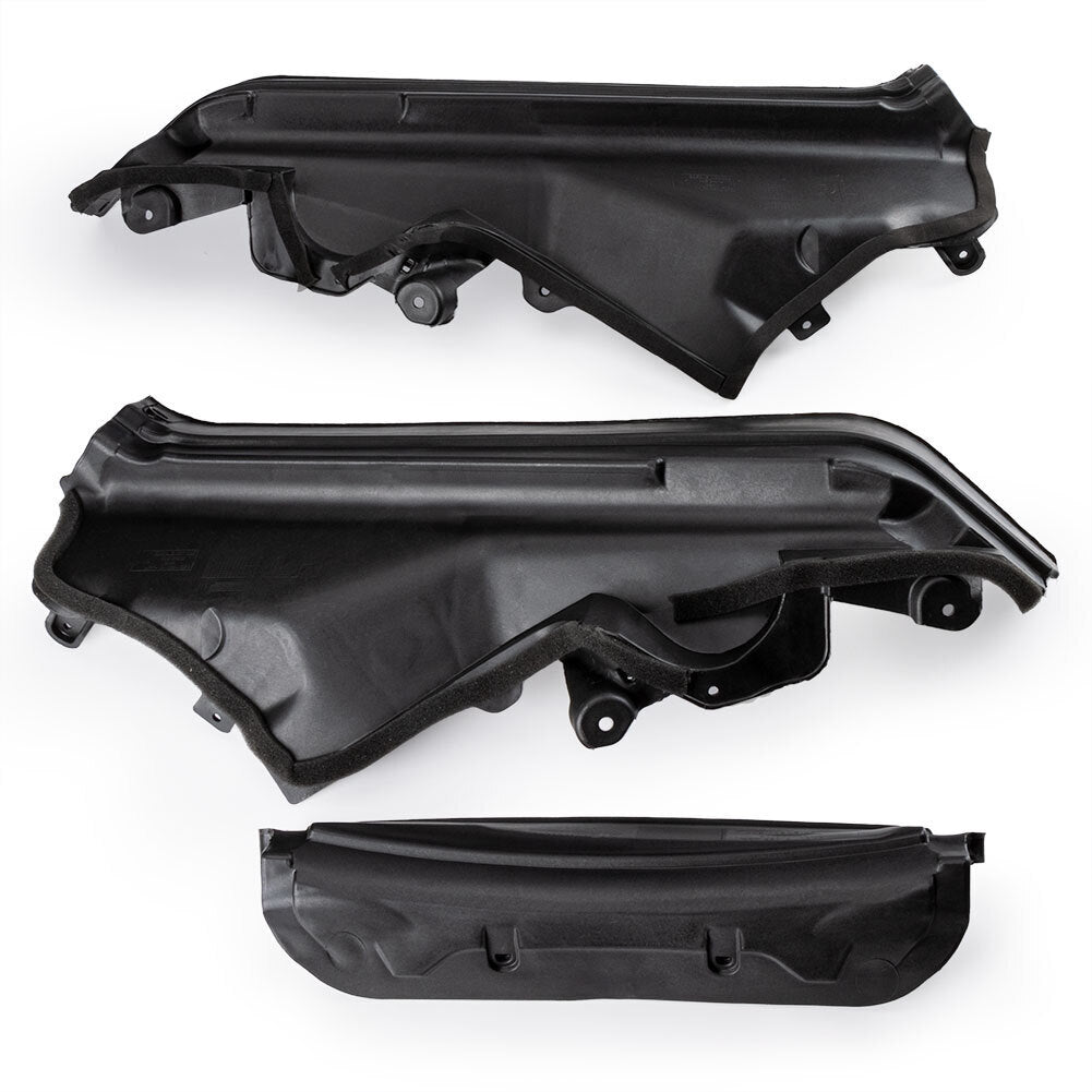 3X Engine Upper Compartment Partition Panel for BMW X5 X6 E70 E70N E71 KIT