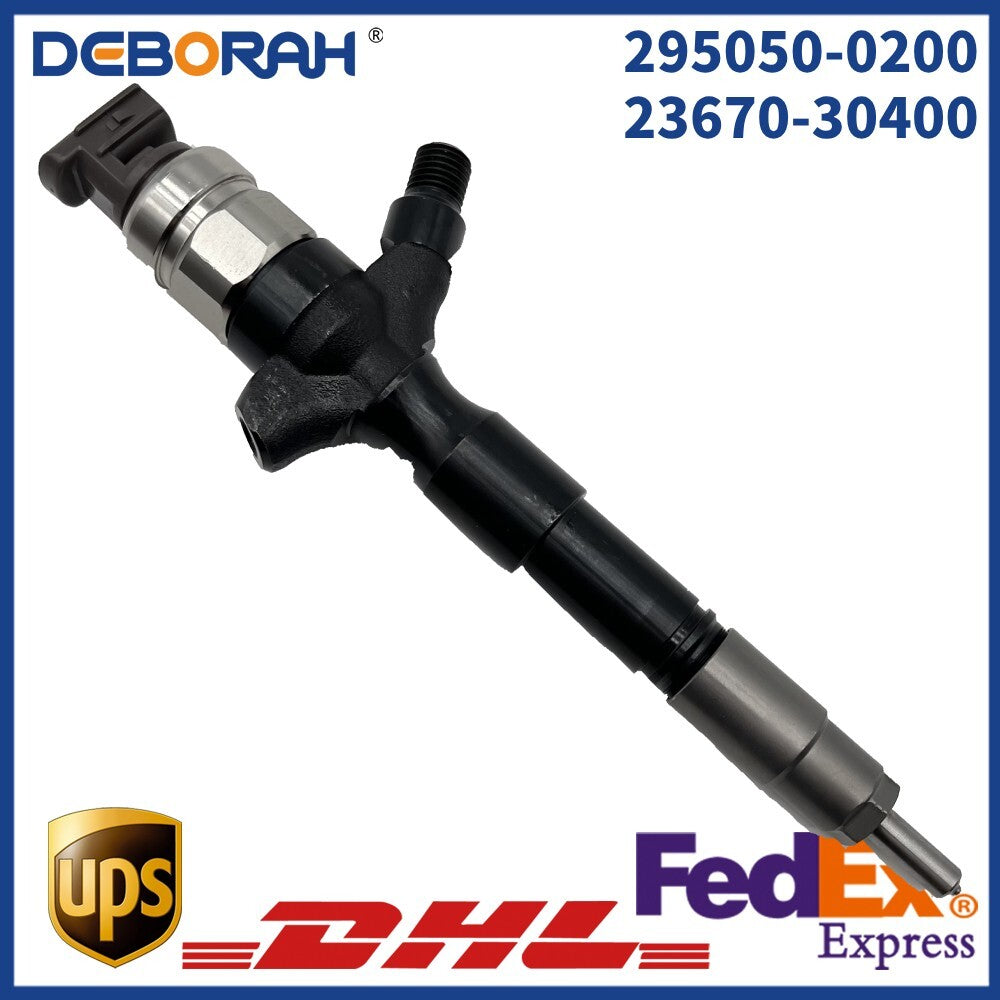 295050-0200 Common Rail Injector 23670-0L090 23670-30400 for Toyota Hilux