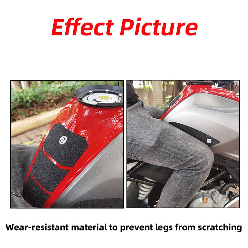 Dirt Bike Anti slip Gas Knee Grip Traction Sticker Protector for BMW Rnine T 2016-on