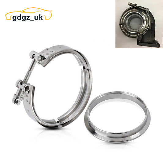 5 Exhaust Downpipe Flange Clamp for Borg Warner S400 S400SXE S475 S480 T6