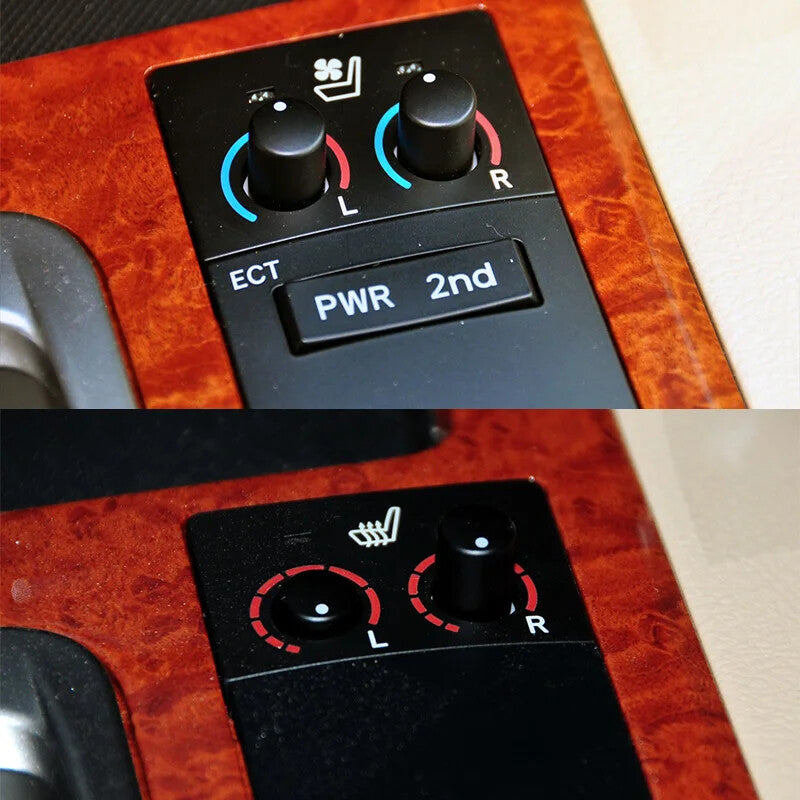 Knob button for ventilation switch on for Toyota for Land Cruiser 200/LC200 and for Lexus LX570