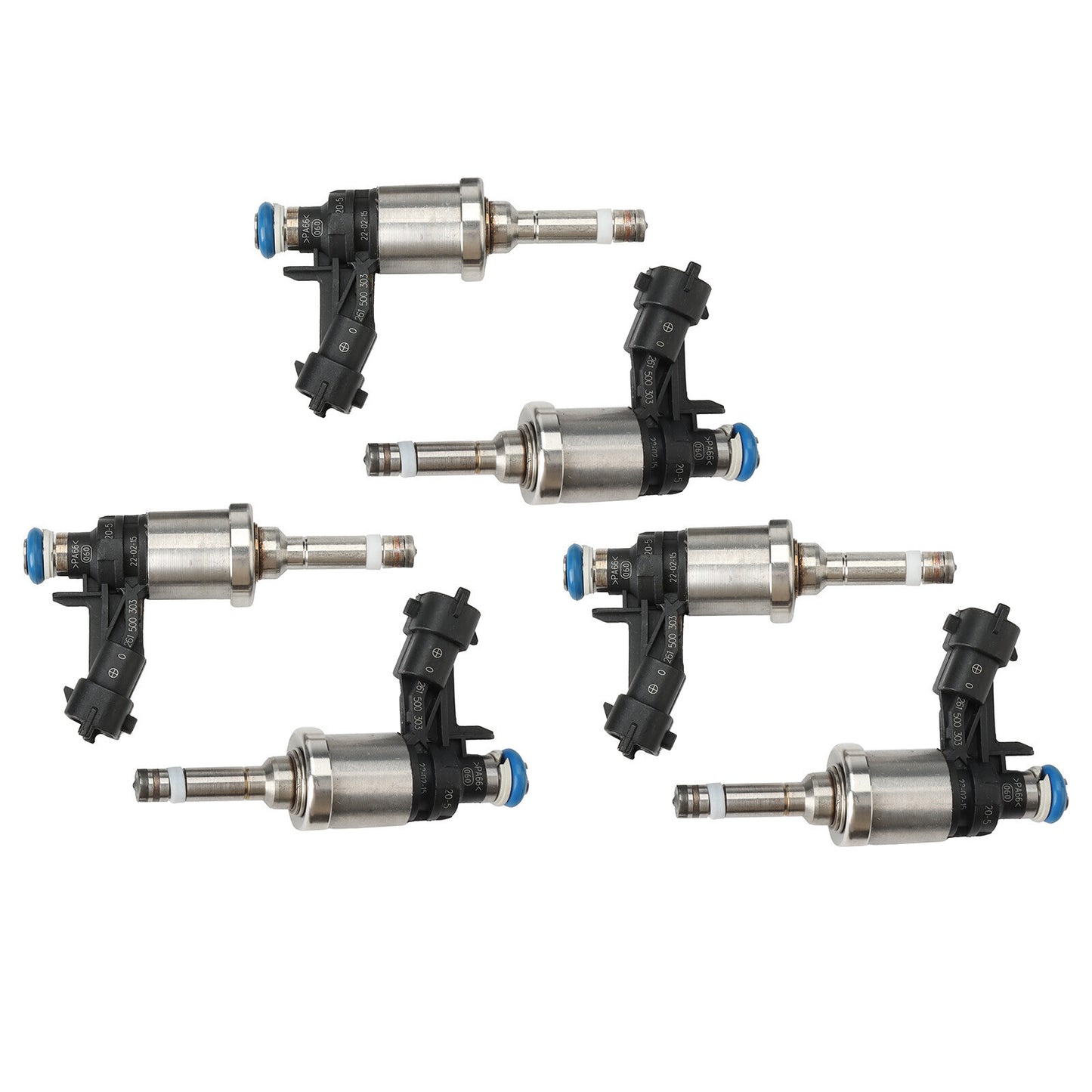 6PCS For 12-17 for GMC for Chevy Traverse for Buick Enclave 3.6L Fuel Injectors 12663380