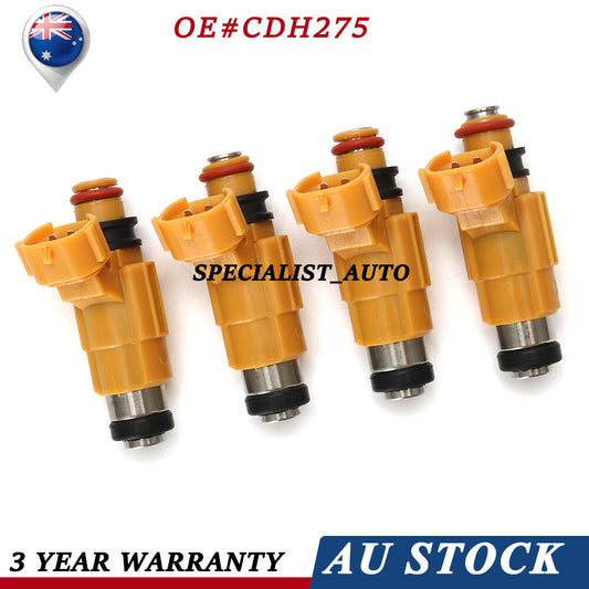 4PCS For 96-03 for Mitsubishi Triton MK 2.4L 4CYL 4G64 Fuel Injector Suitable CDH275