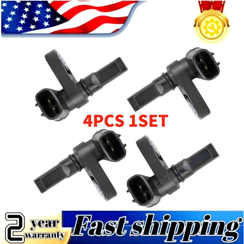 4-pack (1 set) of ABS wheel speed sensors for Toyota for Land Cruiser 2008-2021. 89542-60050