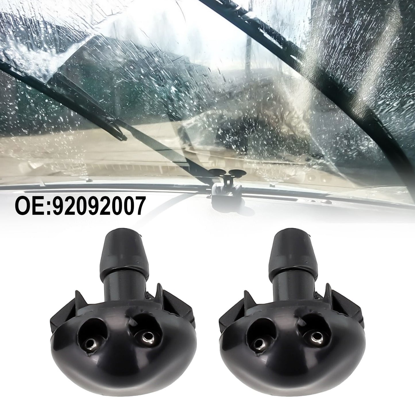 2x Windscreen Washer Jet Nozzle for Holden for Commodore VR VS VT 92092007