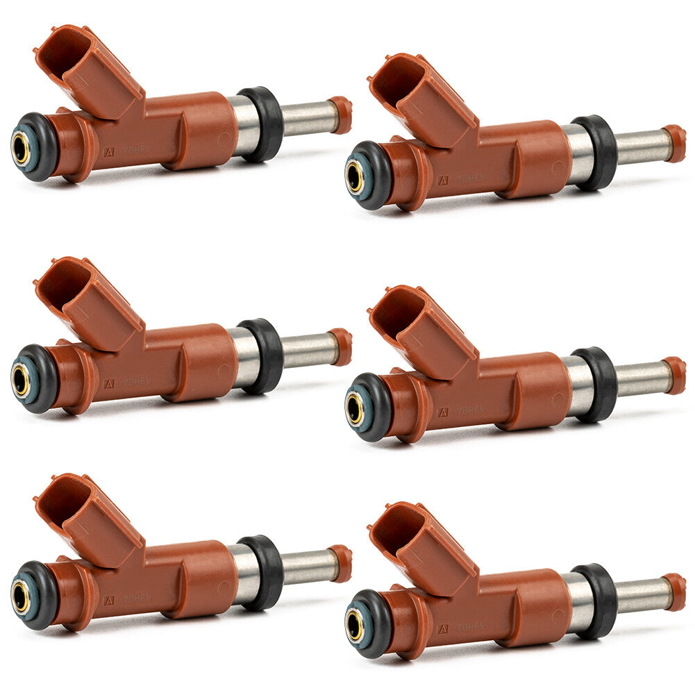 6 Fuel Injectors For 07-10 for Toyota for Sienna for Avalon for Camry RAV4 842-12322 23250-31050