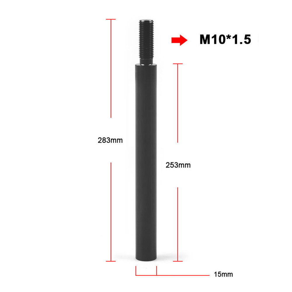 10 M10x1.5 Shift Knob Extender Extension Lever Gear Manual Shifter Rod