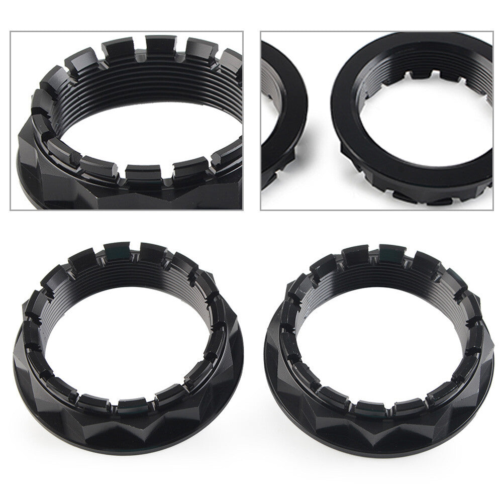 Paar Hinterradachsmutter f¨¹r for Ducati V4 1098 1198 1199 1299 Motorrad Schwarz