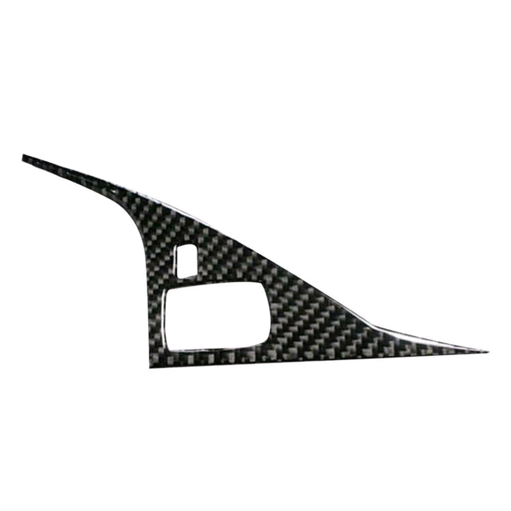 for Infiniti Q50 Q60 2014-19 Carbon Fiber Interior Gear Shift Drive Panel Cover