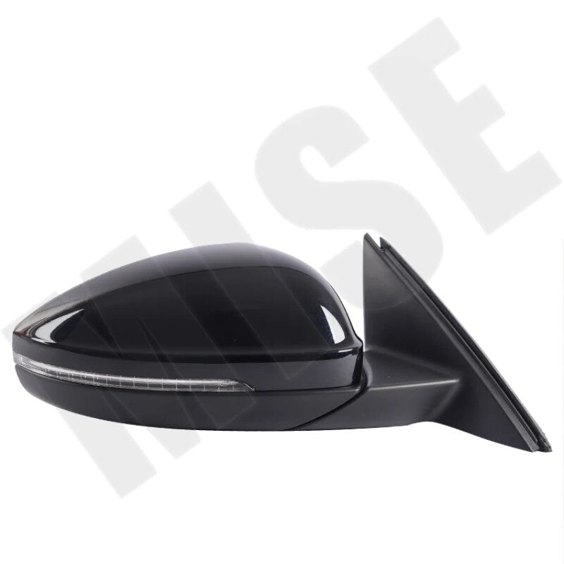 Right for VW for Jetta MK7 2019-20 Black Auto Outside Door Rearview Mirror Assembly