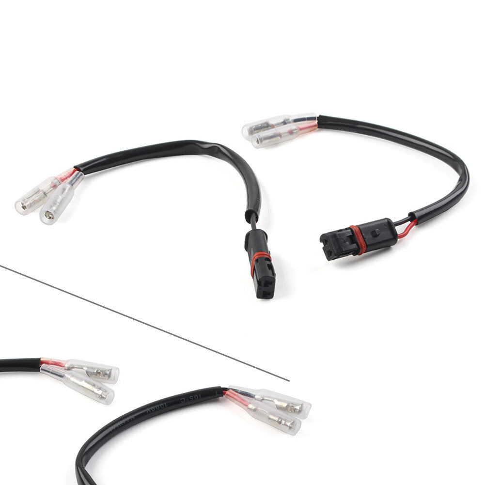Blinkerkabel Adapter Steckverbinder f¨¹r for BMW S1000RR R850GS R1200GS Paar 12V