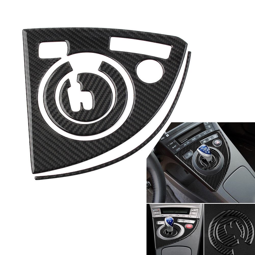 4 Pcs Car Central Console Gear Shift Panel Trim for Toyota Prius 2012-2015 LHD