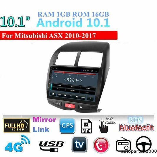 10.1 For 2010-2017 for Mitsubishi ASX Stereo Radio GPS NAVI Android 10.1 2GB+32GB