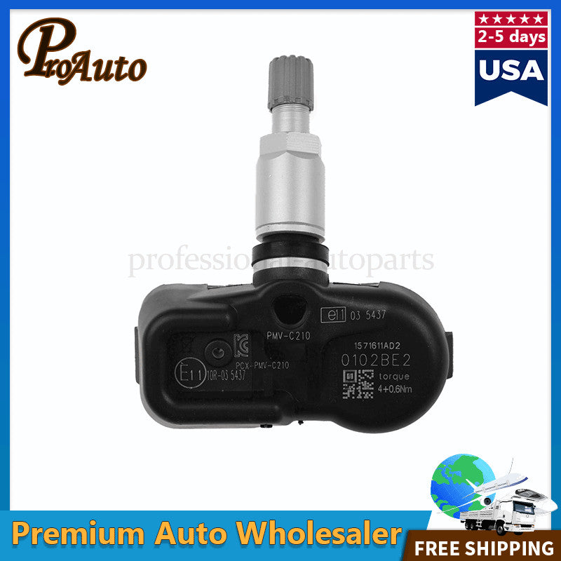 4X 433MHz TPMS Tire Pressure Sensor 42607-02031 for Toyota RAV4 for Lexus LS LC LX
