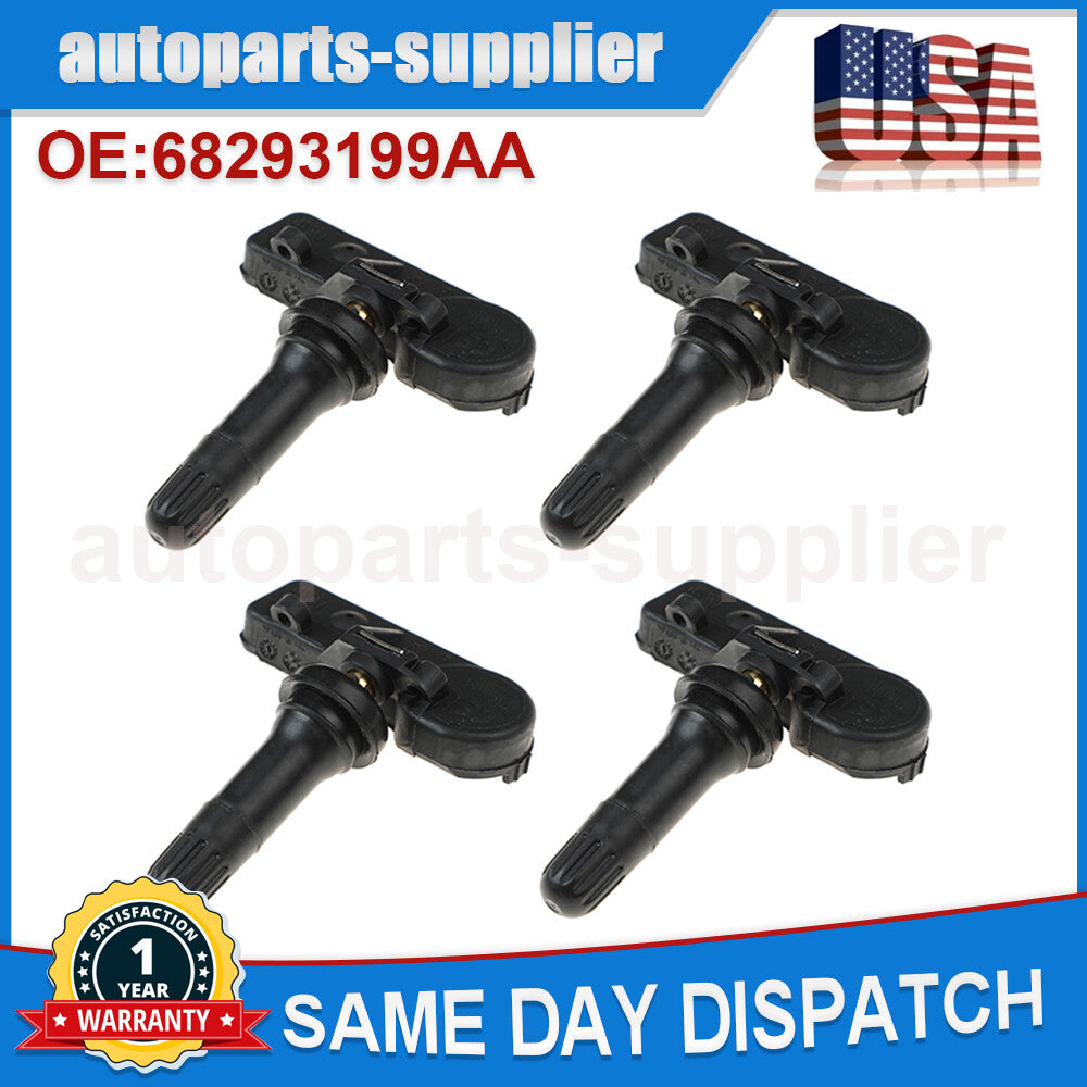 4X 6829393AA TPMS tire pressure sensors are suitable for 2019-2022 for Dodge for Ram 1500 DT