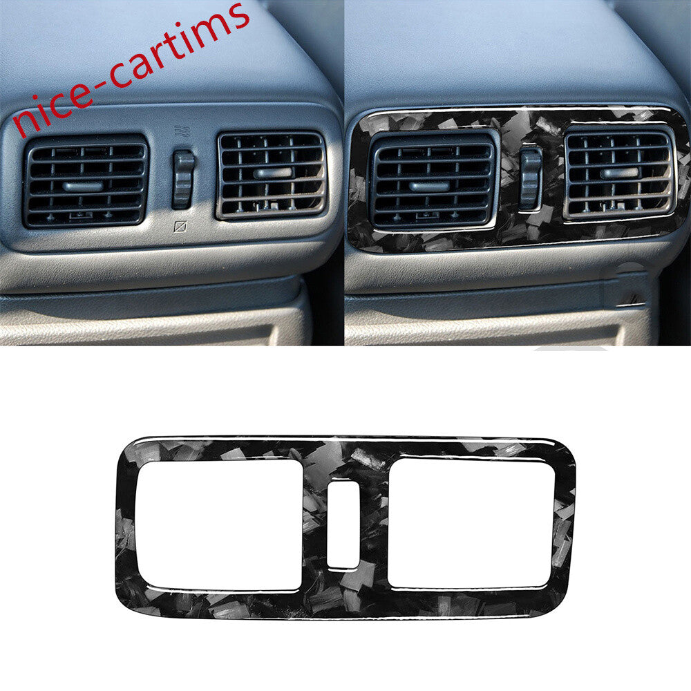 Forged Carbon Fiber Rear Air Vent Outlet Cover for Infiniti G37 Sedan 2007-2009