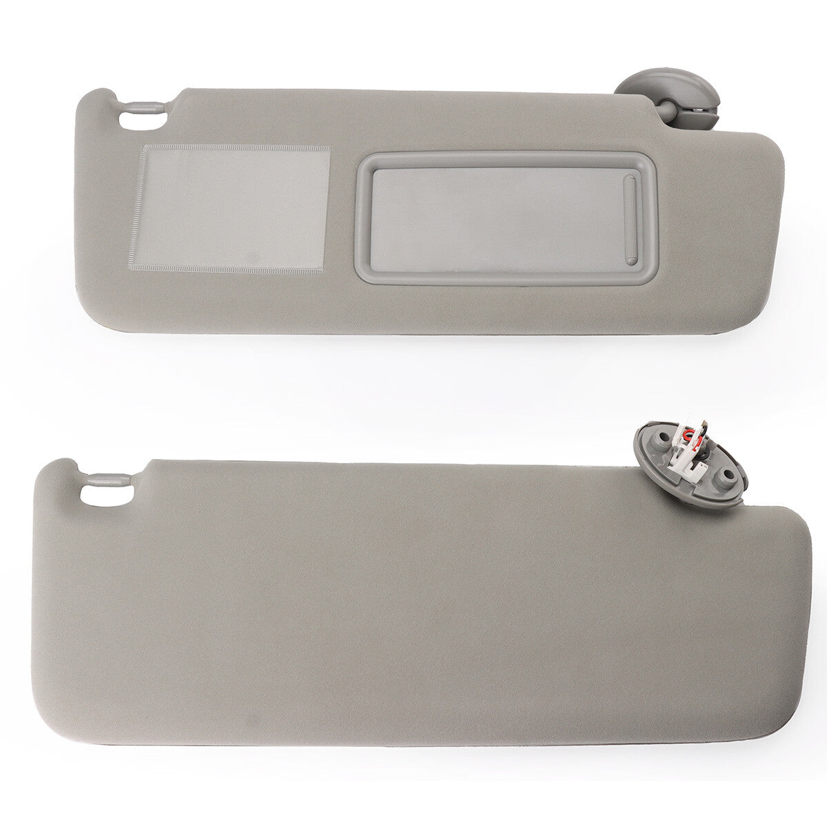 New 1 Pair Left+Right Sun Visor for Toyota Prado TRJ120 RZJ120 KZJ120 KDJ/GRJ120