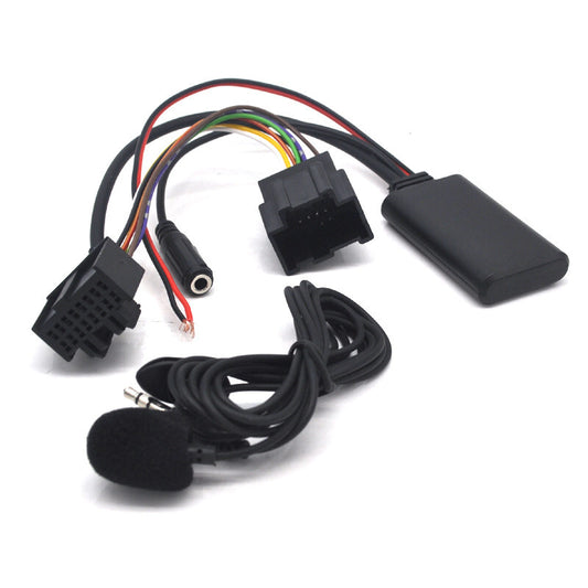 Bluetooth mp3 handfree phone mp3 aux input adaptor cable module for Saab 9-3 9-5
