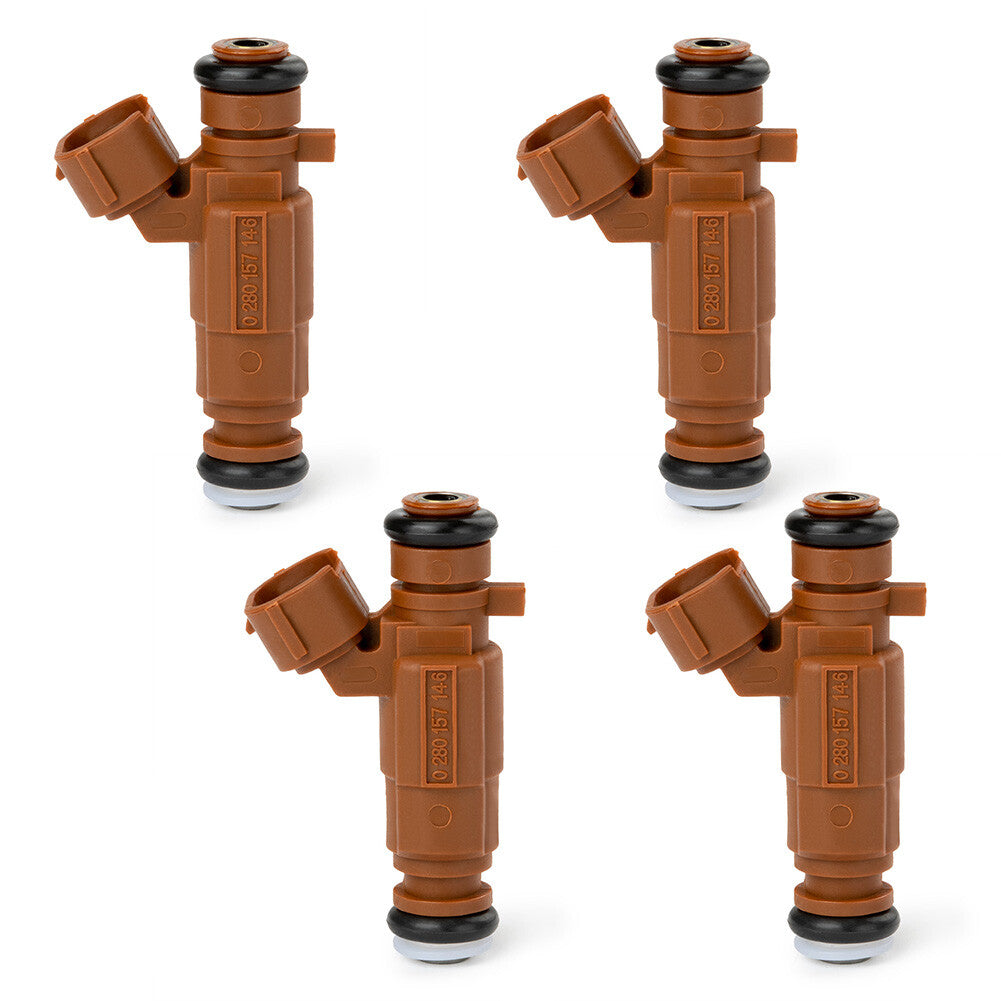 4PCS Fuel injector 16600-3RZ0A Replacement for Nissan for Renault 2.0L 0280157146