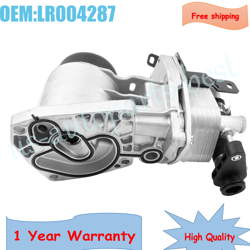 Engine Oil Cooler Filter Housing Assembly for Land Rover LR2 2008-2015 LR004287