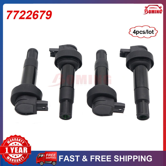4 brand new ignition coils suitable for 14-17 for BMW K1600GT K48 K61 17722679 7722679-02 772267902