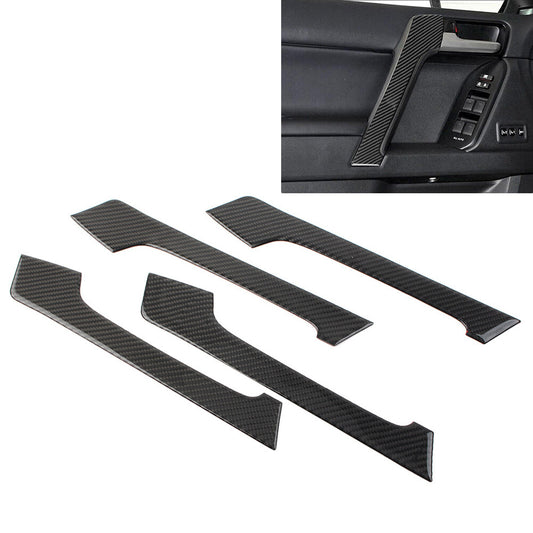 4 Pcs Interior Door Handle Trim for Toyota for Land Cruiser Prado 2010-2018