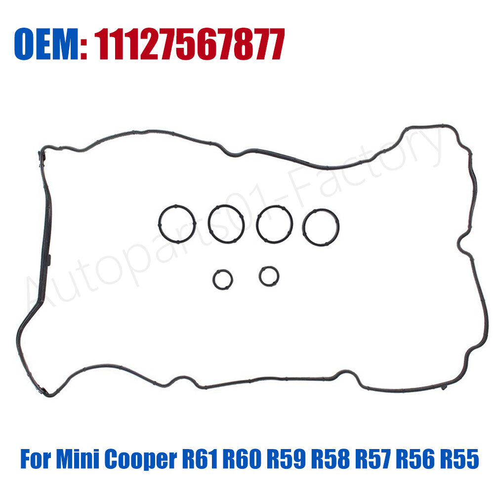 Valve Cover Gasket Set for Mini Cooper R60 R59 R58 R57 R56 R55 for Peugeot for Citroen