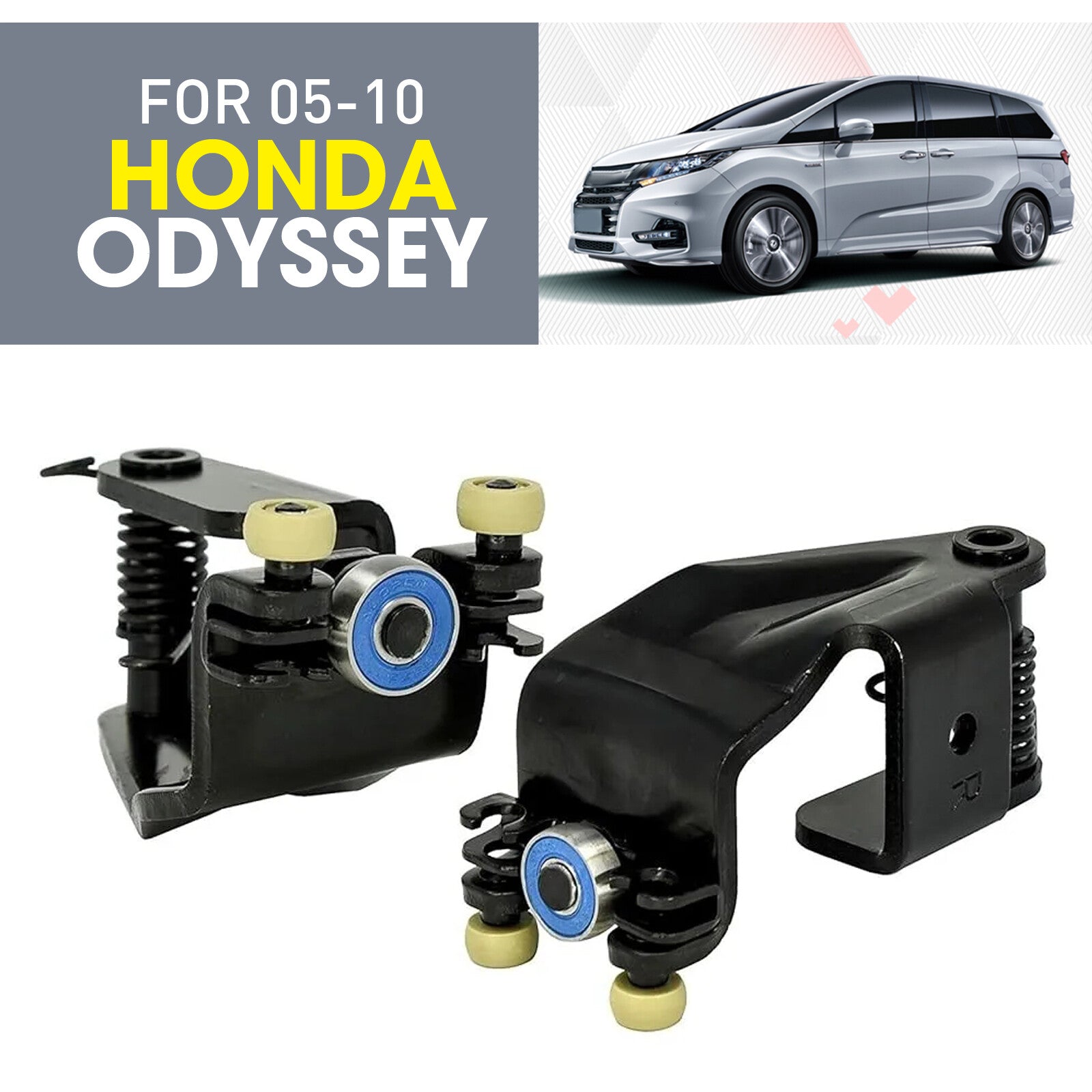 Sliding Door Rollers Set For 2005-2010 for Honda Odyssey 72561-SHJ-A21 72521-SHJ-A21